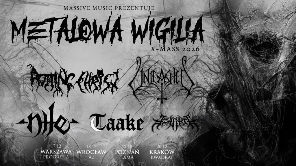 Metalowa Wigilia X-Mass 2026 — Концертний центр A2 у Вроцлаві, Вроцлав